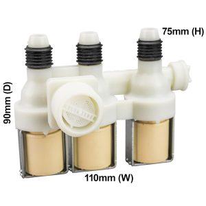 VALVE INLET TRIPLE COLD